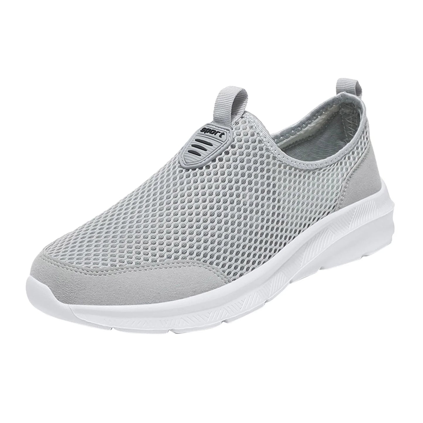 Shoes Men Mesh Comfortable Men Shoes Beige 43