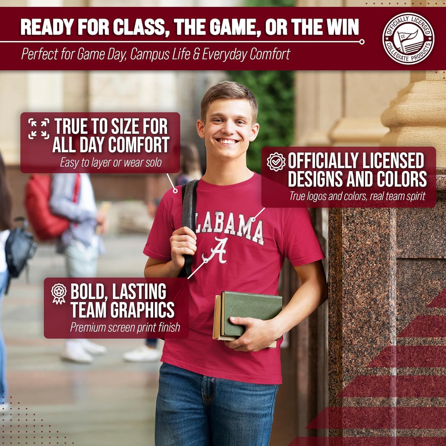 NCAA Adult Gameday Cotton T-Shirt