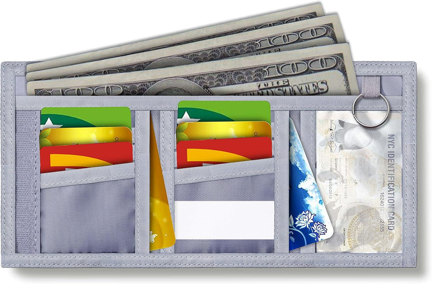 Kids Wallet for Boys Ages 6-8 Trifold, Wallets for Boys with Zippered Coin Pocket and Card Holders, Novelty Wallet for Childrens Birthday Gifts