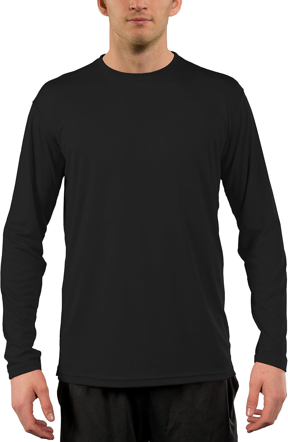Men'S Outdoor UPF 50+ Long Sleeve T-Shirt, UV Sun Protection for Fishing, Running, Hiking, Swimming