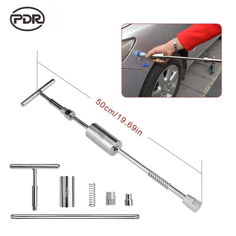 Tools Kit DIY Remove Dent Paintless Dent Repair Tool Car Dent Remover Reverse Hammer Straightening Pulling Dents Instruments