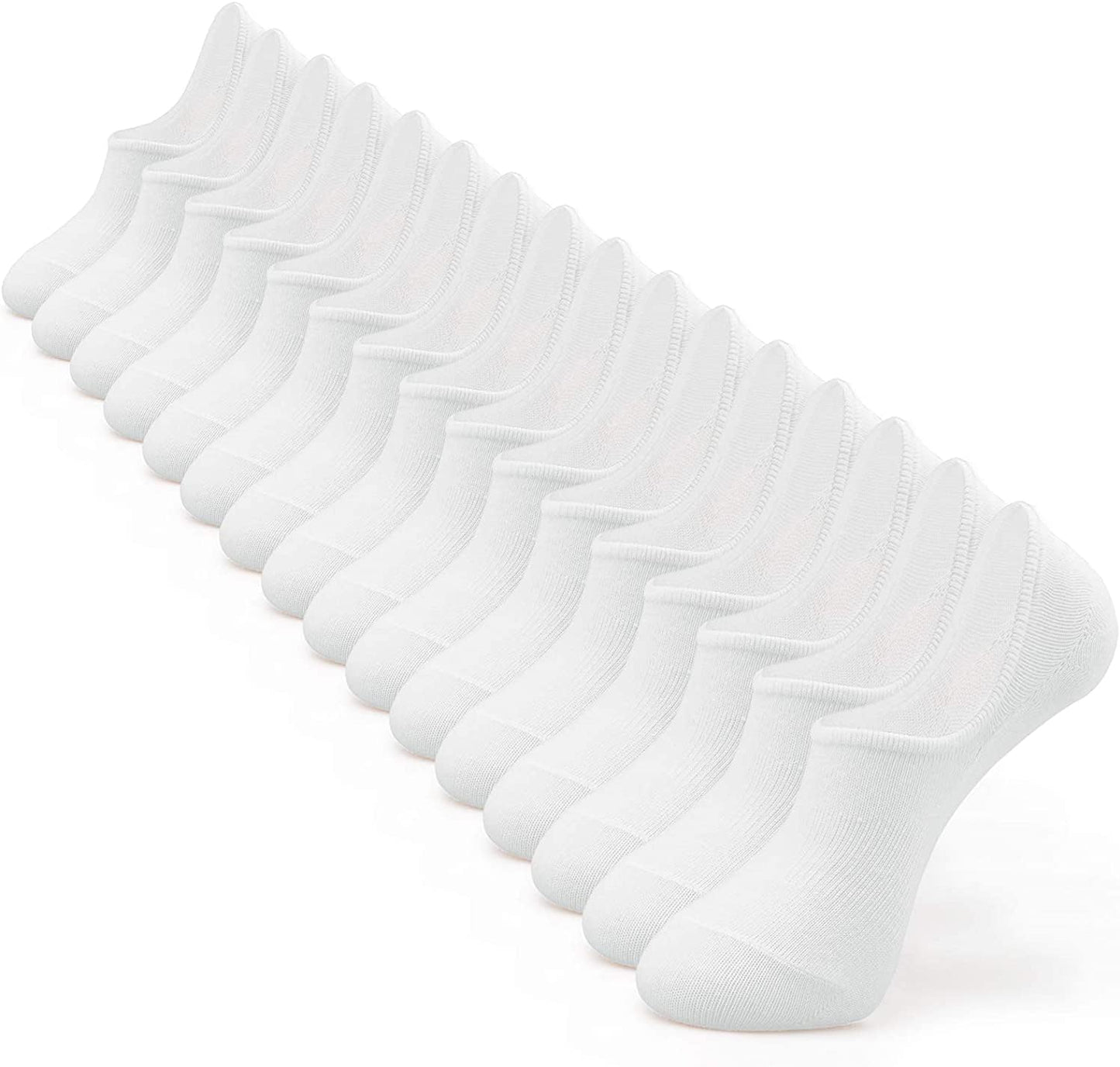 No Show Socks Men Low Cut Ankle Short Socks for Men Casual Athletic Socks with Non Slip Grip