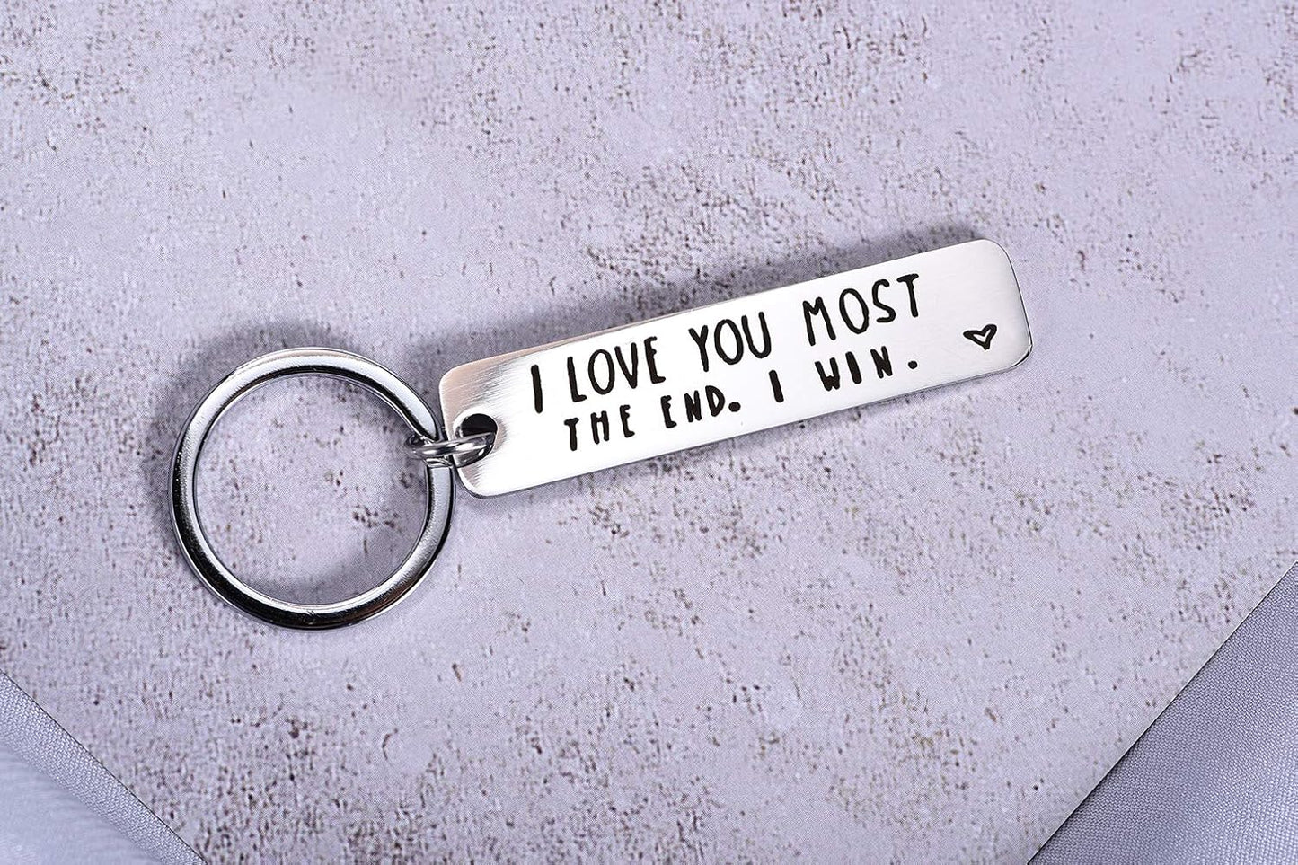 Couple Keychain I Love You Keychain for Boyfriend Girlfriend Husband Wife Keychain Gifts for Him Her