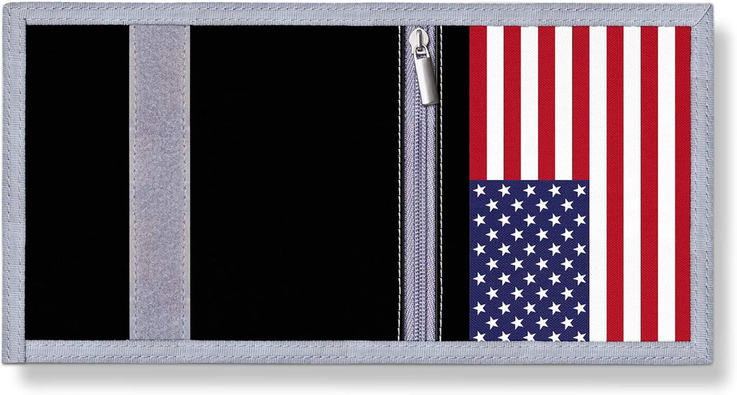Kids Wallet for Boys Ages 6-8 Trifold, Wallets for Boys with Zippered Coin Pocket and Card Holders, Novelty Wallet for Childrens Birthday Gifts