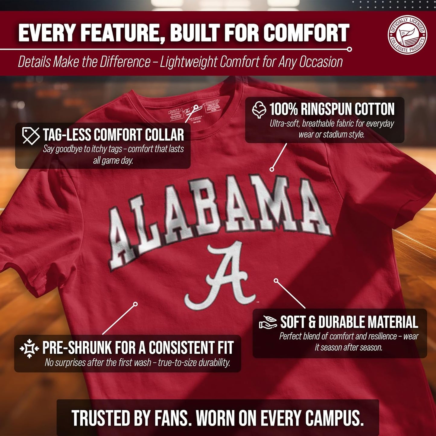 NCAA Adult Gameday Cotton T-Shirt