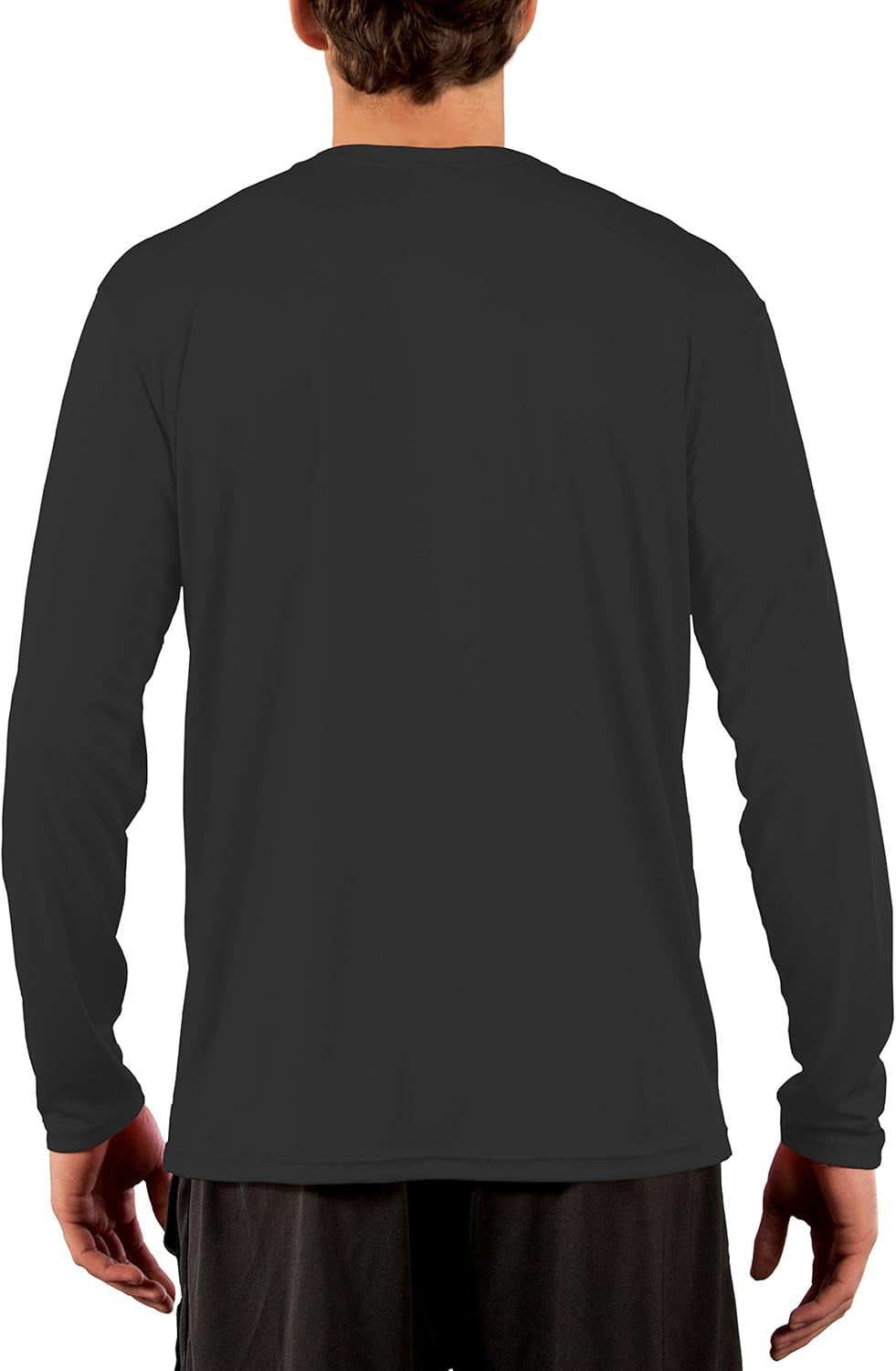 Men'S Outdoor UPF 50+ Long Sleeve T-Shirt, UV Sun Protection for Fishing, Running, Hiking, Swimming