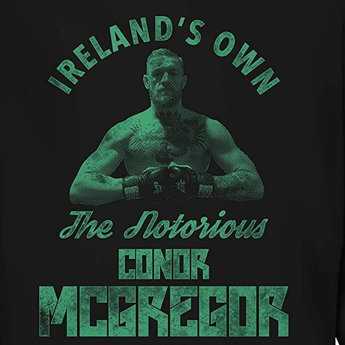 Mens UFC Conor Mcgregor Shirt - the Notorious Conor Mcgregor Mens Long Sleeve T-Shirt - UFC Champ (Black, X-Large)
