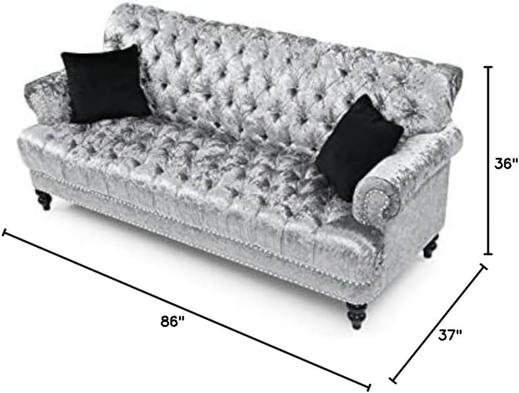 Paris Sofas, Silver Grey