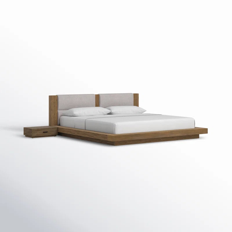 Boushra Solid Wood 3 Piece Bedroom Set