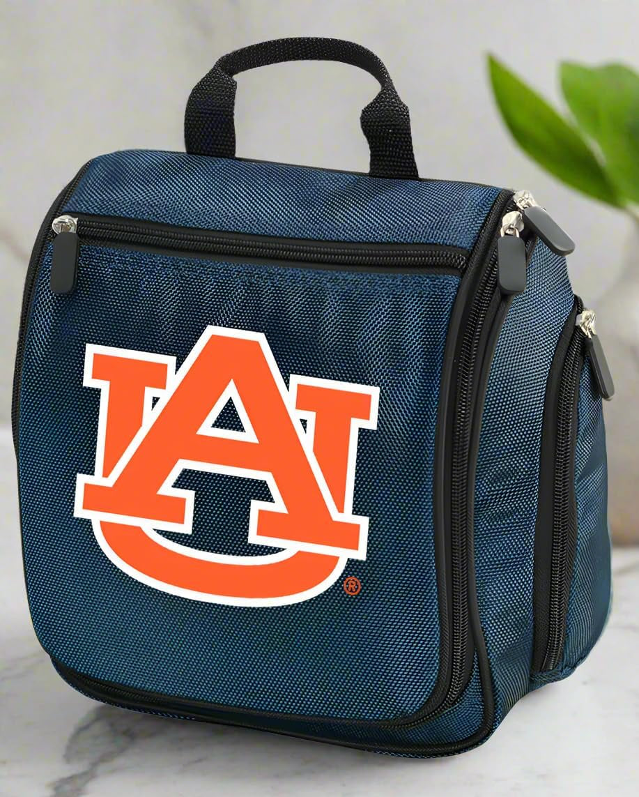 Auburn University Toiletry Bags or Hanging Auburn Shaving Kits for Men Multi Color