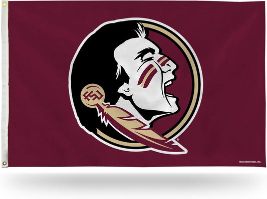 NCAA 3' X 5' Banner Flag Single Sided