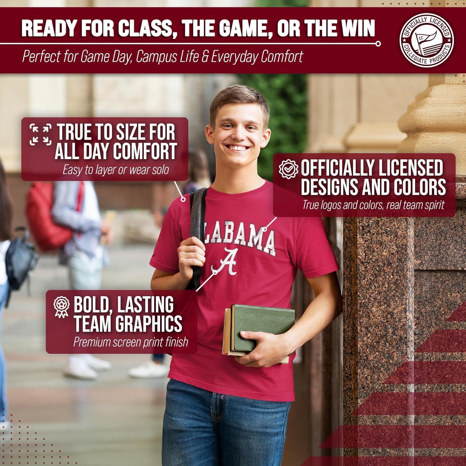 NCAA Adult Gameday Cotton T-Shirt