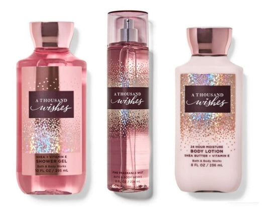 Body Care - a Thousand Wishes - Daily Trio Set - Gel Lotion & Mist