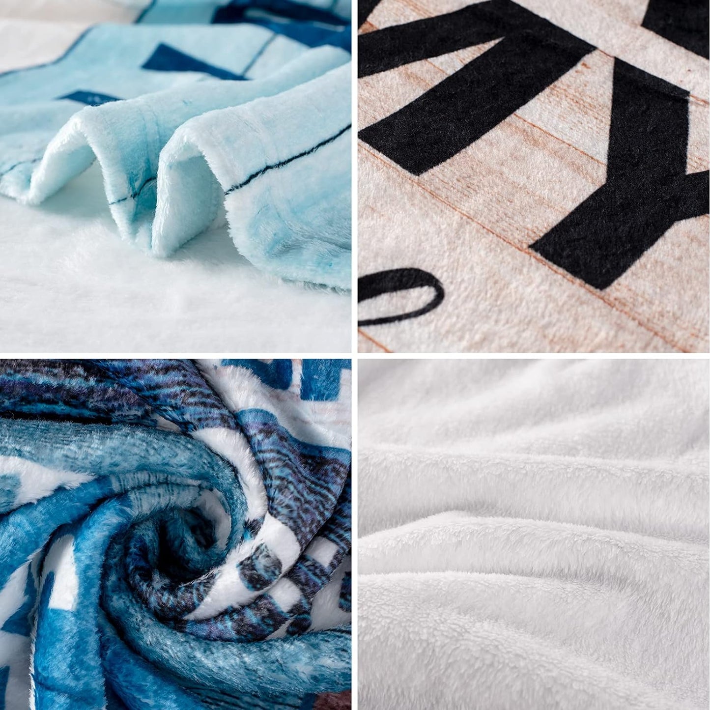 Personalized Ultra-Soft Throw Blanket for Him, Husband'S Anniversary & Birthday Gift (80 X 60 In)