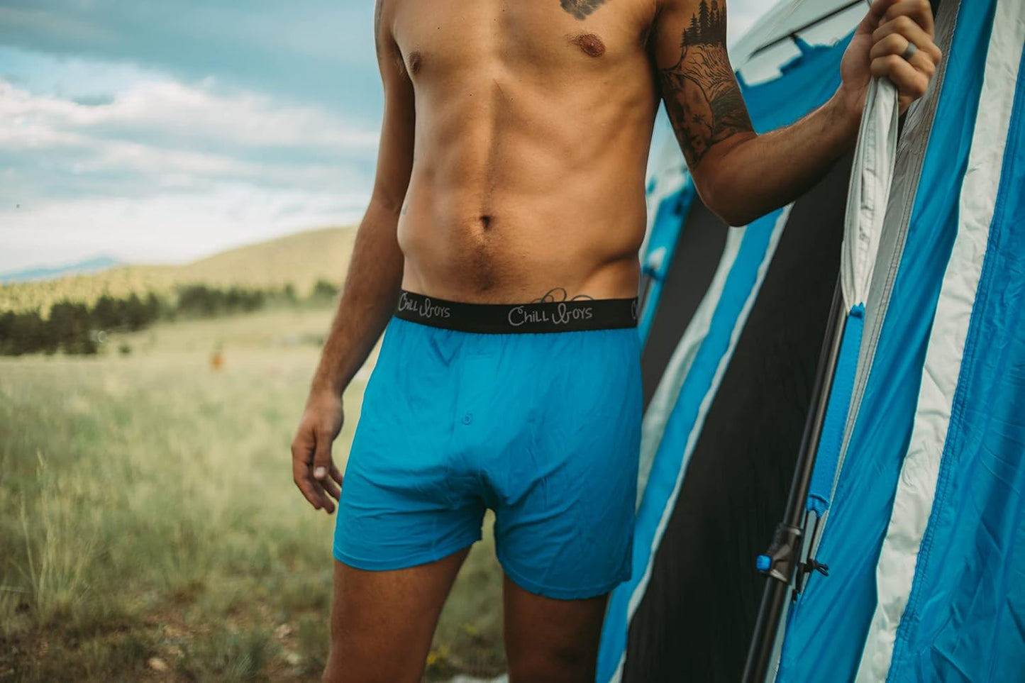 Viscose from Bamboo Boxers for Men - Cool Comfortable, Soft Breathable Men'S Underwear - Boxer Shorts