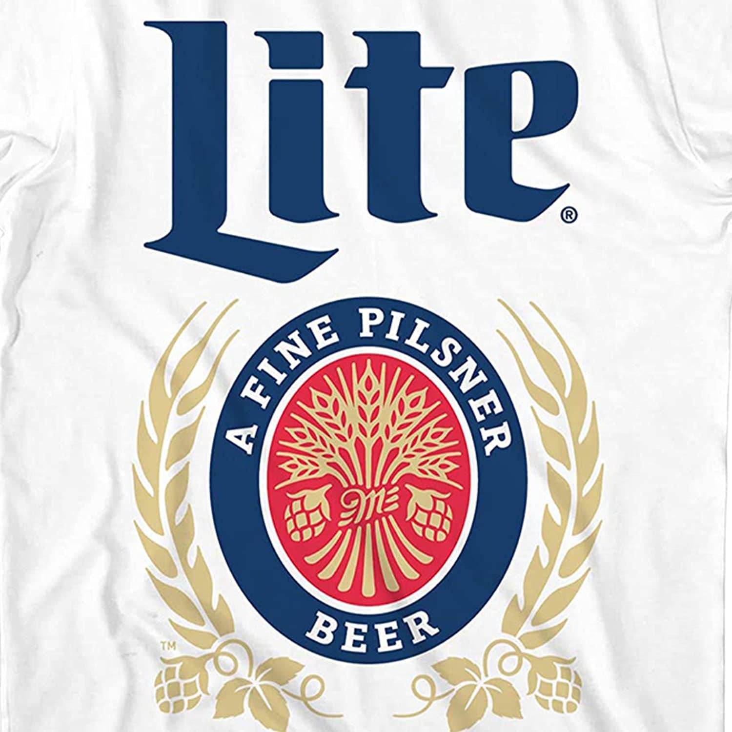 Mens Beer Shirt - Miller Beer High Life Logo Shirt Graphic Shirt