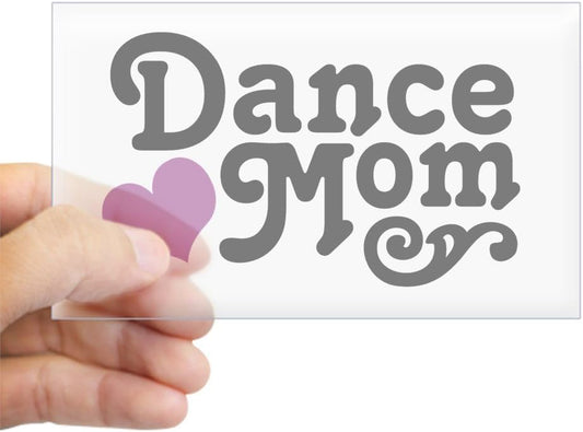 Dance Mom Rectangle Bumper Sticker Car Decal