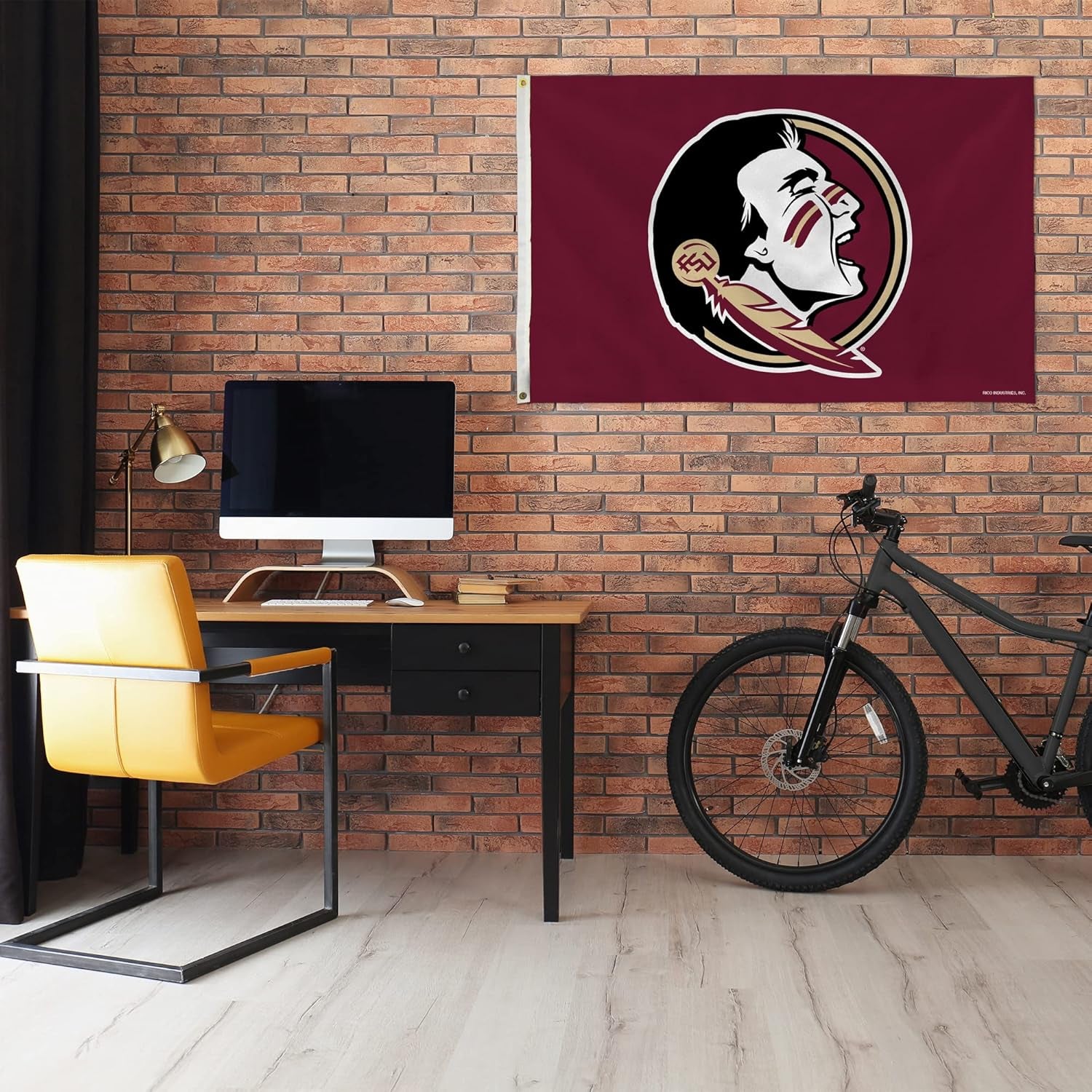 NCAA 3' X 5' Banner Flag Single Sided