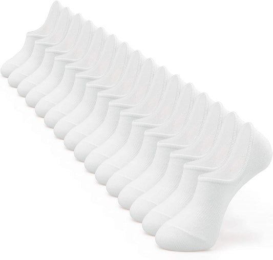 No Show Socks Men Low Cut Ankle Short Socks for Men Casual Athletic Socks with Non Slip Grip