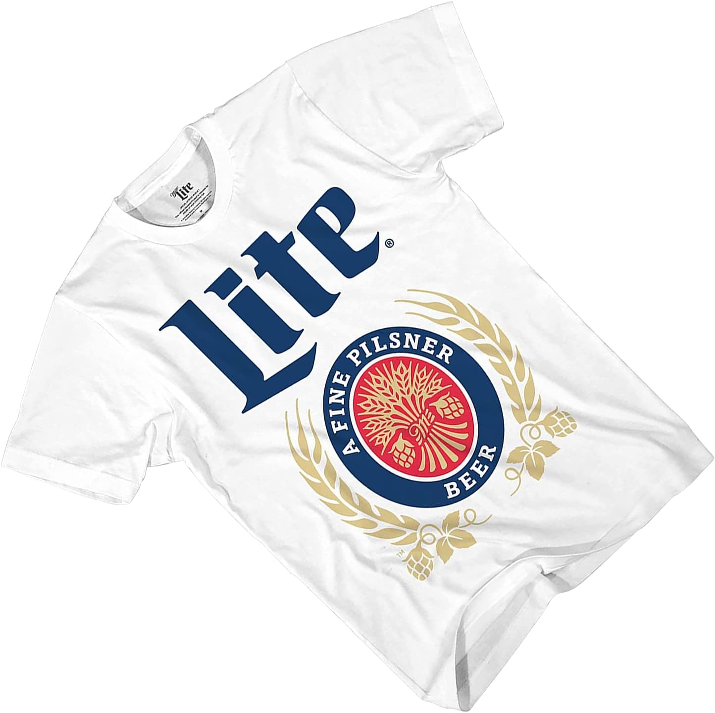 Mens Beer Shirt - Miller Beer High Life Logo Shirt Graphic Shirt