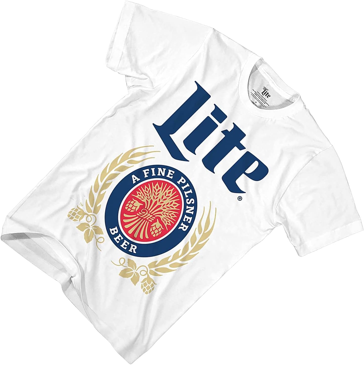 Mens Beer Shirt - Miller Beer High Life Logo Shirt Graphic Shirt