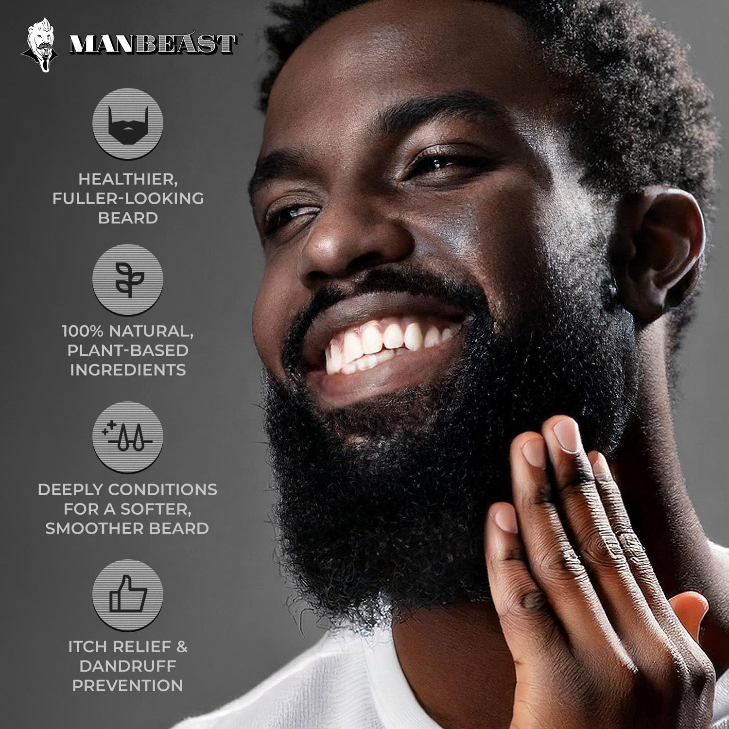 Hypoallergenic All Natural Beard Oil for Men - Lion'S Den, 30Ml Nut Free Made from Seed Beard Oil for Men Growth for Sensitive Skin, Mustache Softener, Mustache Conditioner and Moisturizer