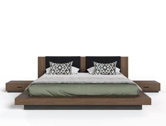 Boushra Solid Wood 3 Piece Bedroom Set