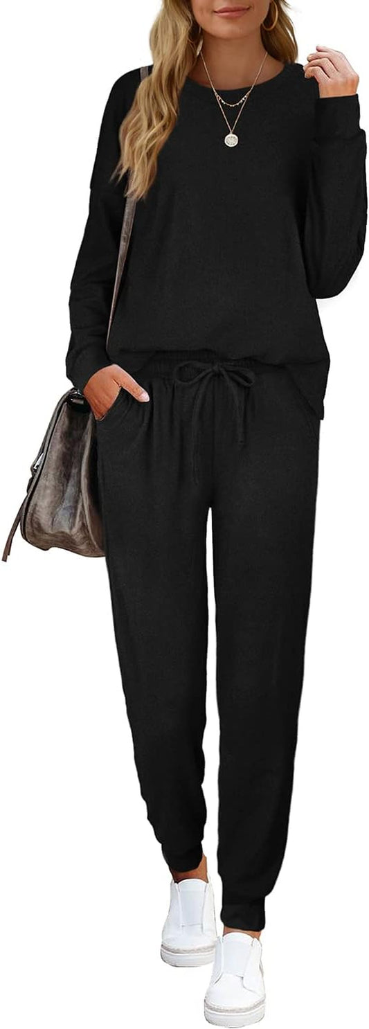 Sweatsuit for Women 2 Piece Long Sleeve Loungewear Tie Dye Outfits